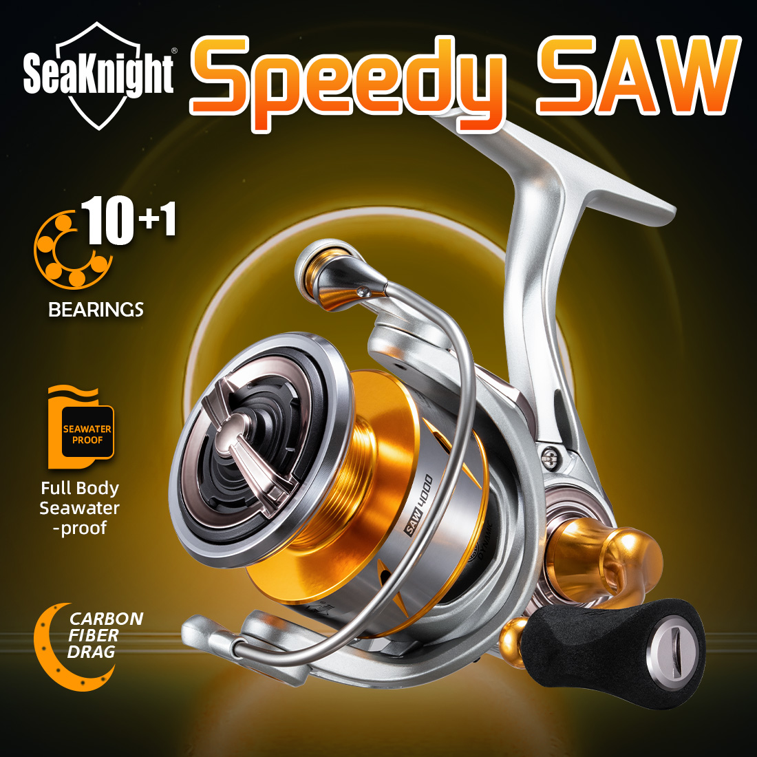Daiwa Reel Bg - Катушка для морской рыбалки SeaKnight Brand