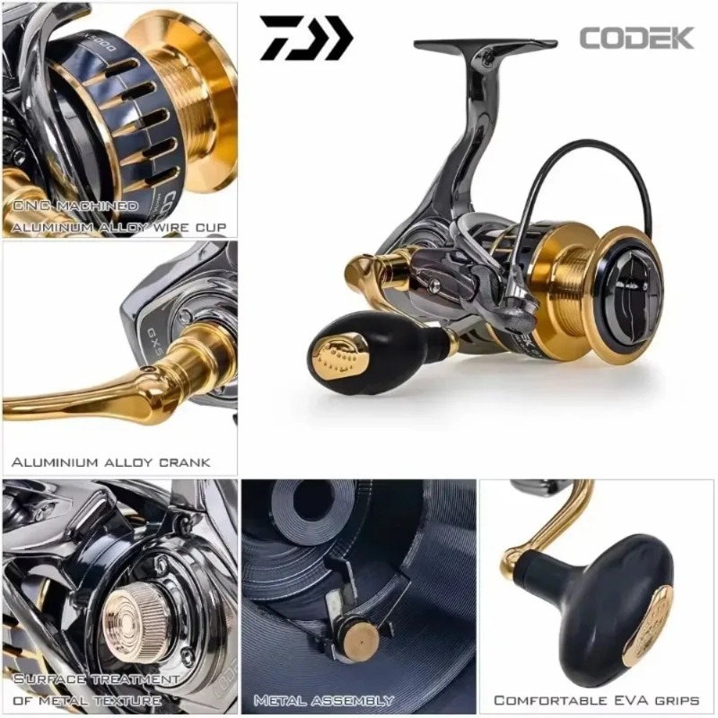 Катушка Daiwa CODEK для спинни – обзор и цена Daiwa Reel Fuego